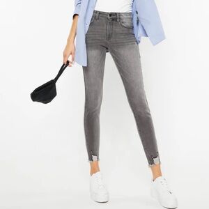 Kancan Leo High Rise Ankle Skinny Jeans